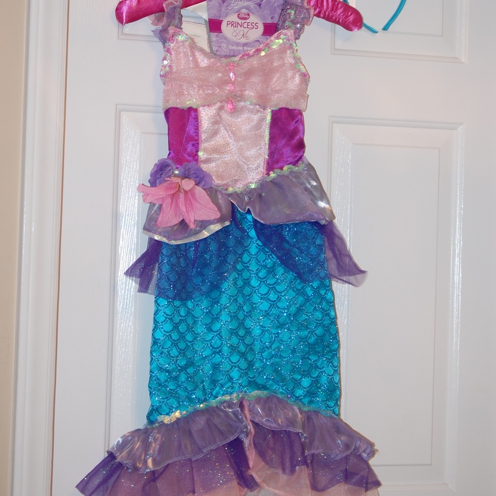 Mermaid Ariel little girl size 4-6x kids costume